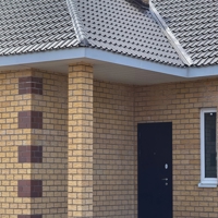 Кирпич лицевой Кощаково 1НФ солома с накатом