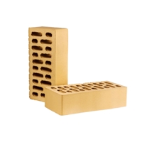 Кирпич лицевой Кощаково 1НФ солома гладкий С1